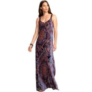 NWT Johnny Was Omo Burnout Peony Maxi Dress